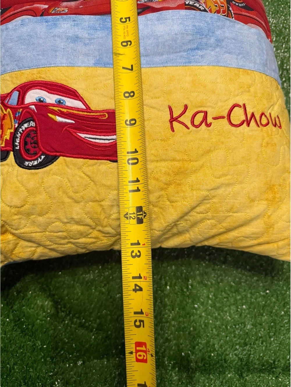 Disney Cars Lighting McQueen Pillow - With Handle